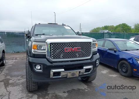 2015 GMC Sierra 2500Hd Denali from USA, damaged, VIN 1GT120E87FF525334